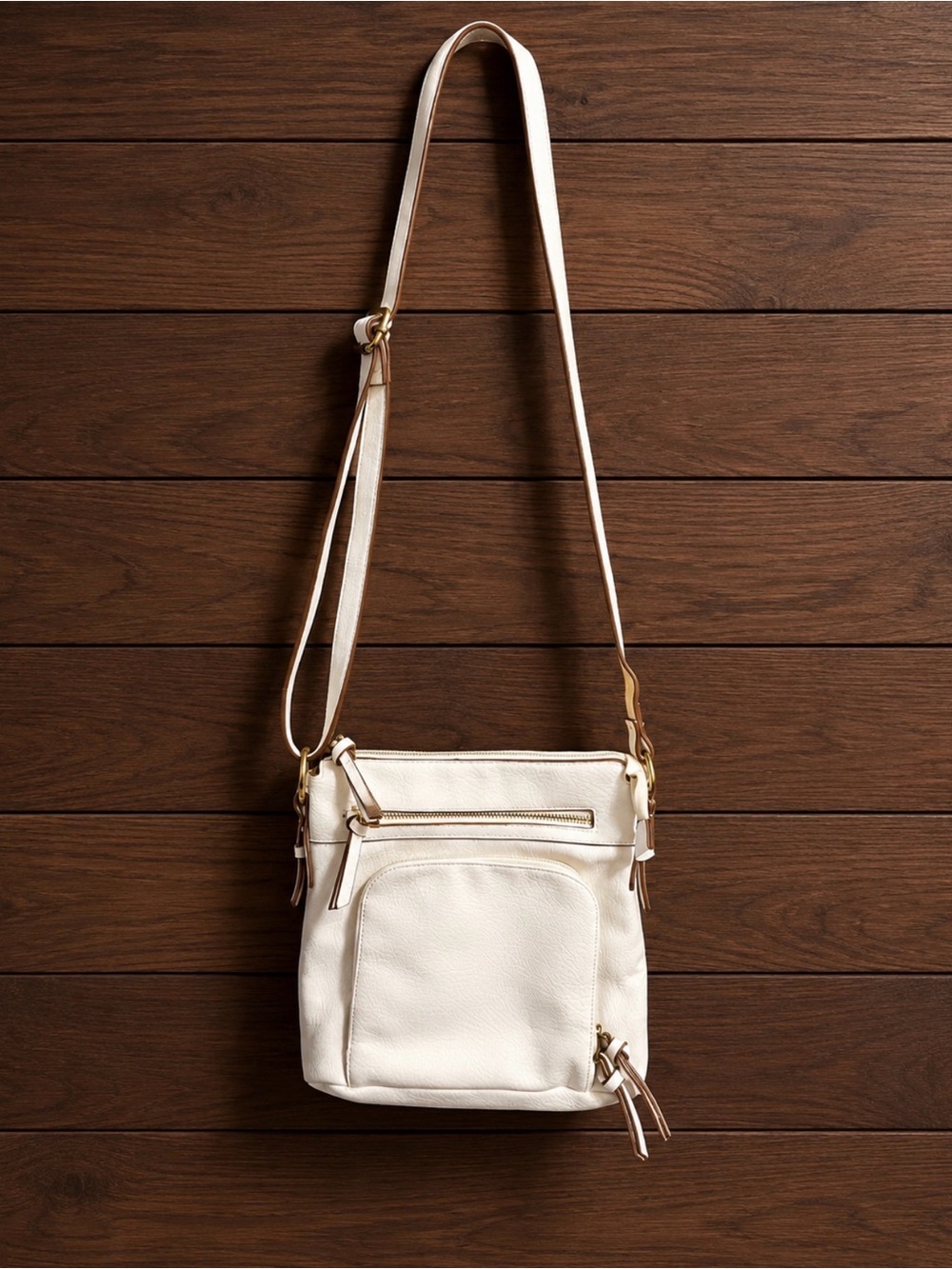 🍋 BUENO Cream Crossbody Bag